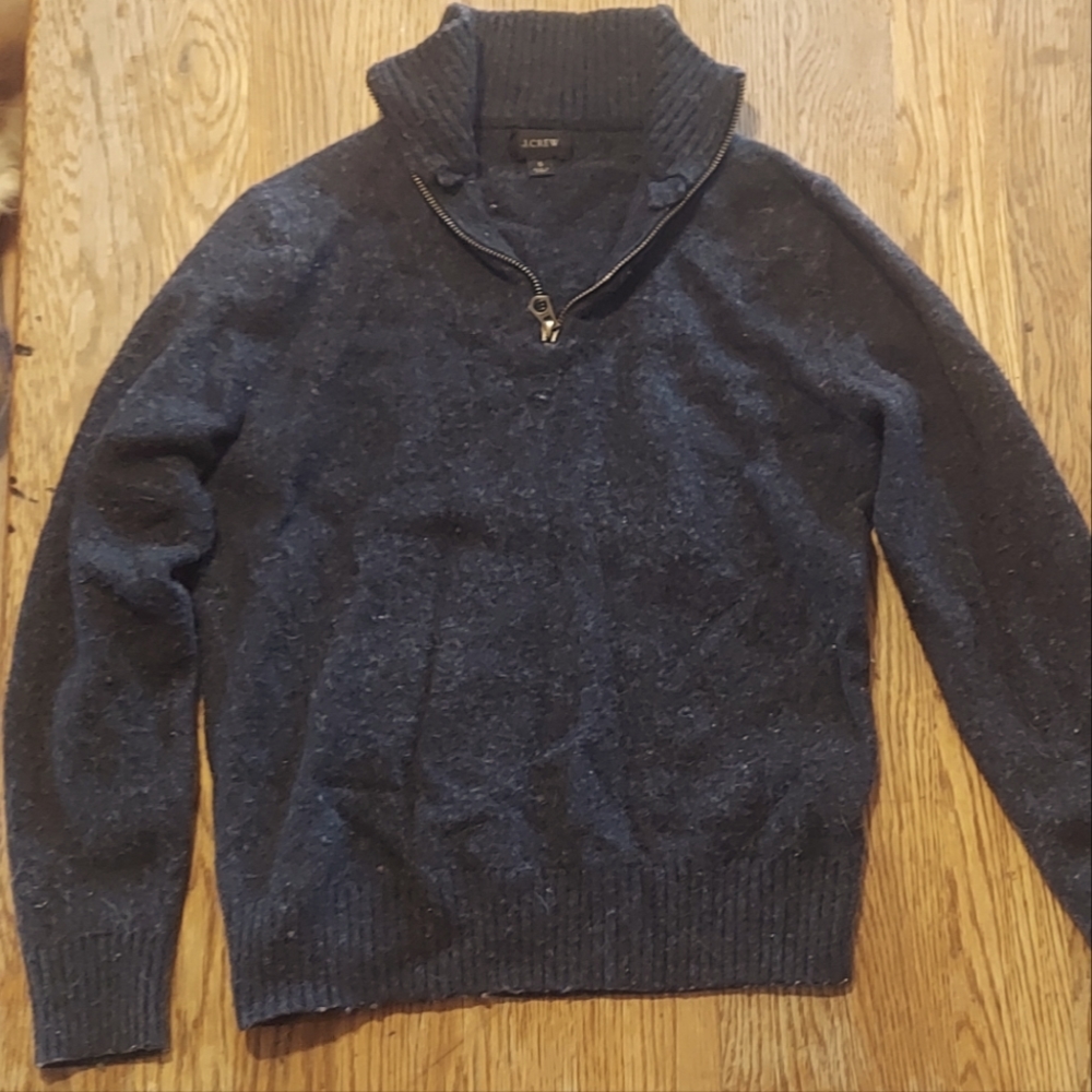 J Crew 1/4 zip Sweater